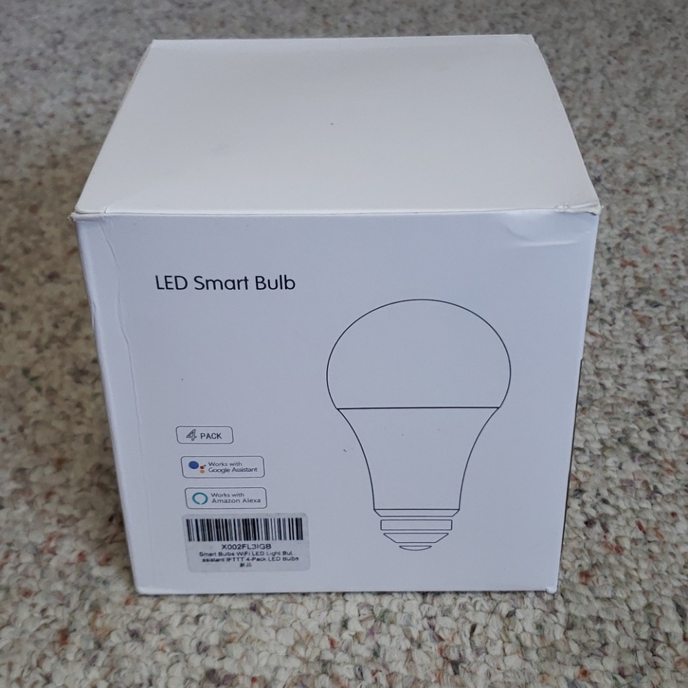 LED Smart bulbs (pack of 4)